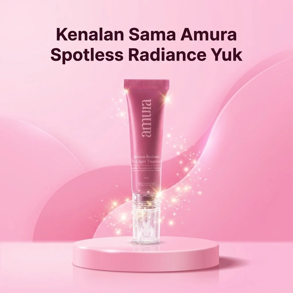 Ilustrasi Kenalan Sama Amura Spotless Radiance Yuk untuk Amura Spotless Radiance Dark Spot Treatment solusi Ampuh untuk Fl...